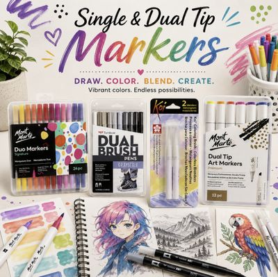Single and Dual Tip Markers