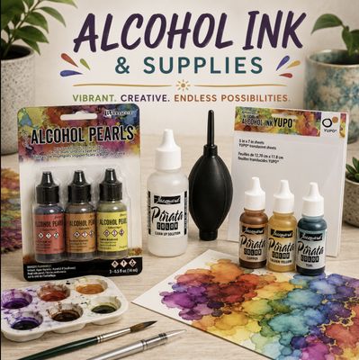 Alcohol Ink &amp; Supplies