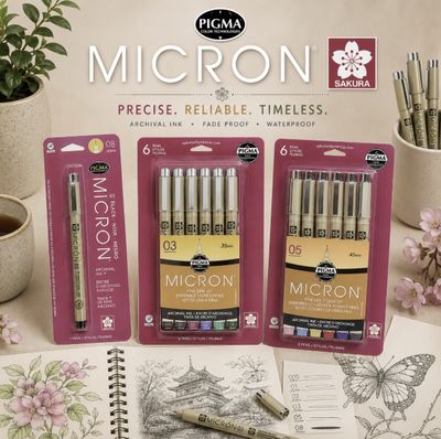 Sakura Pigma Micron Pens