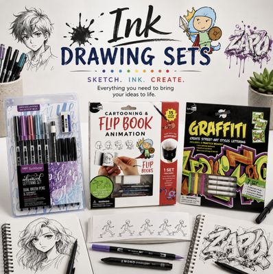 Ink Drawing Sets