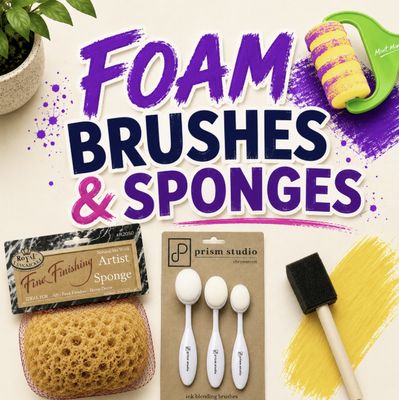 Foam Brushes and Sponges