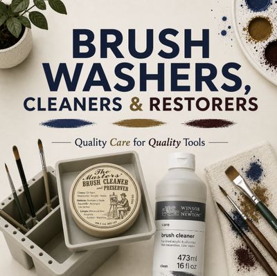 Brush Washers, Cleaners and Restorers