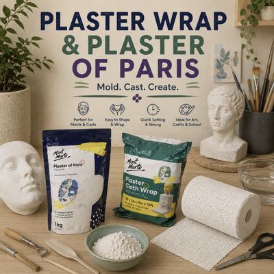 Plaster Wrap and Plaster of Paris