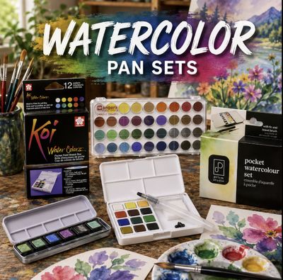 Watercolor Pan Sets