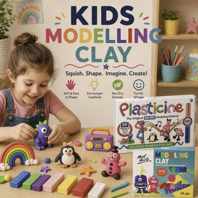Kids Modelling Clay