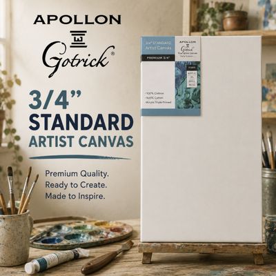 3/4" Standard Artist Canvas