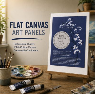 Flat Canvas Art Panels