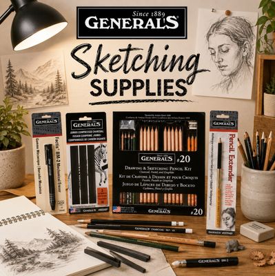 Generals Sketching Supplies