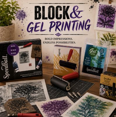 Block and Gel Printing