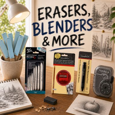 Erasers, Blenders &amp; More