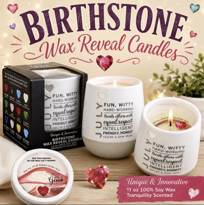 Birthstone Candles