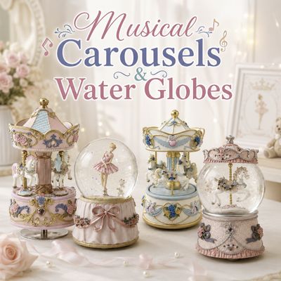 Musical Carousels and Globes