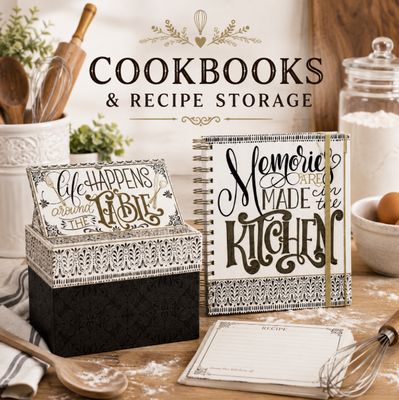 Cookbooks and Recipe Storage