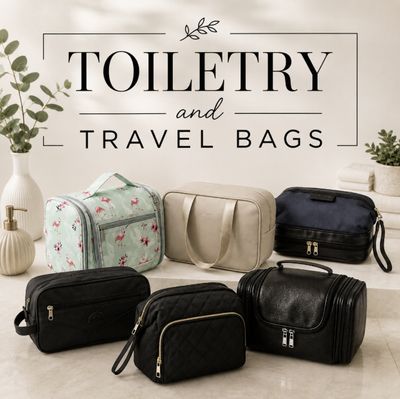 Toiletry and Travel Bags