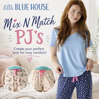 Little Blue House Mix N Match