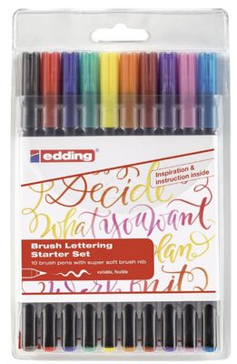 Edding Brush Lettering Starter Set