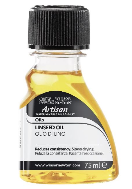 Windsor &amp; Newton Artisan Water Mixable Linseed Oil 75ml