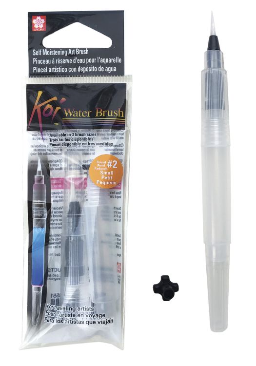 Koi Water Brush Round #2 Small
