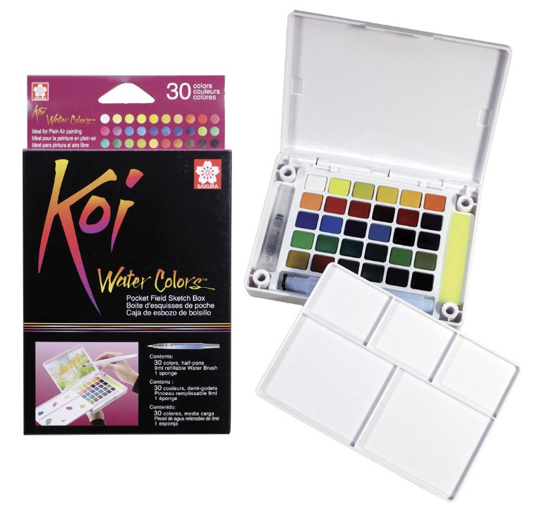 Koi Watercolors - 30pc
