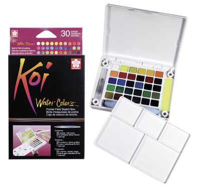 Koi Watercolors - 30pc