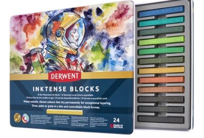 Derwent Inktense Blocks 24pc
