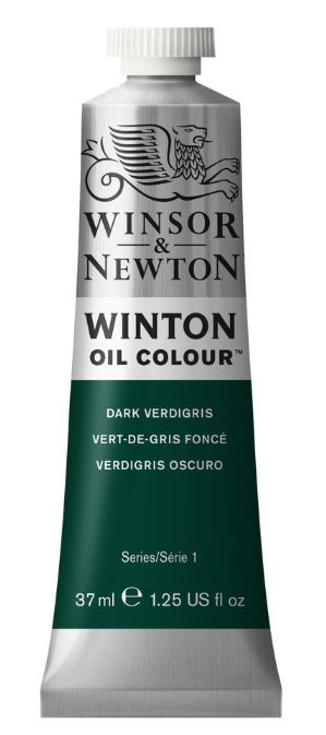 Windsor Winton Oil - 37ml - Dark Verdigris