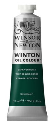 Windsor Winton Oil - 37ml - Dark Verdigris
