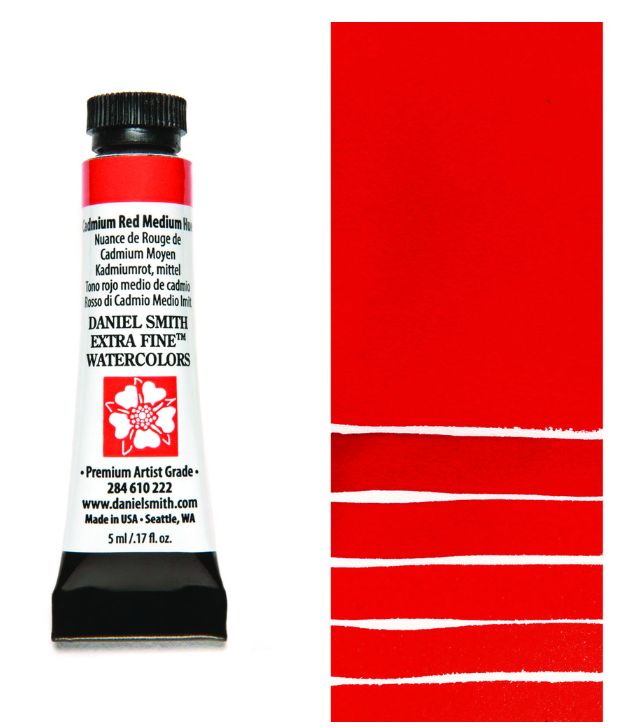 Daniel Smith 5ml - Cadmium Red Med Hue