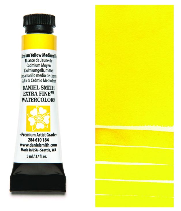 Daniel Smith 5ml - Cadmium Yellow Medium Hue