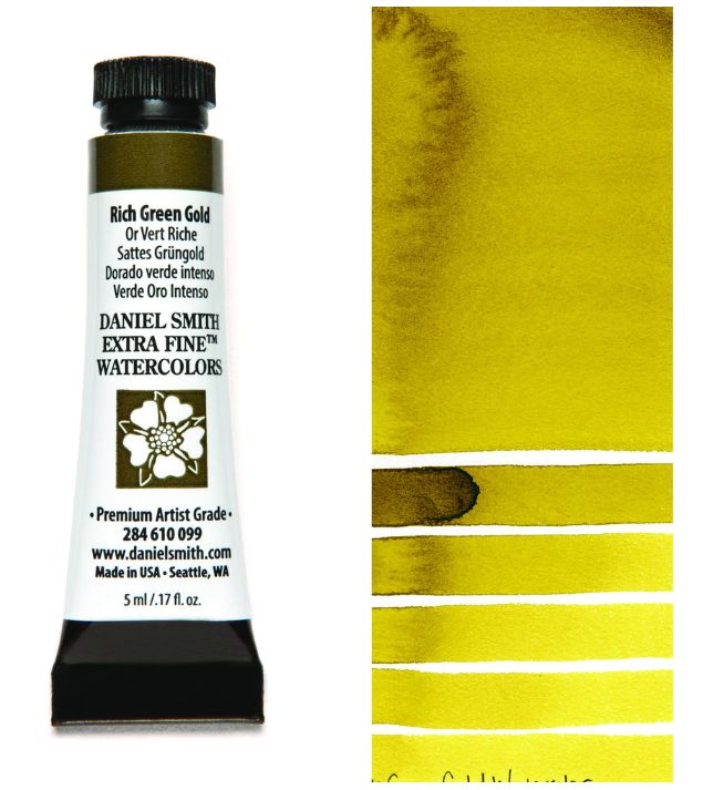 Daniel Smith 5ml - Rich Green Gold