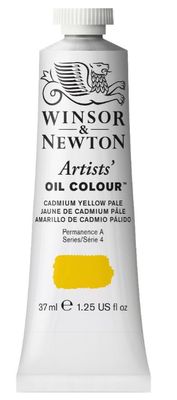 Windsor Artists Oil - 37ml - Cadmium Yellow Pale