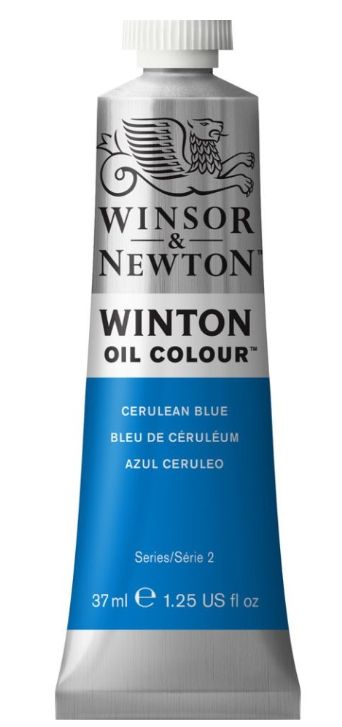 Windsor Winton Oil - 37ml - Cerulean Blue