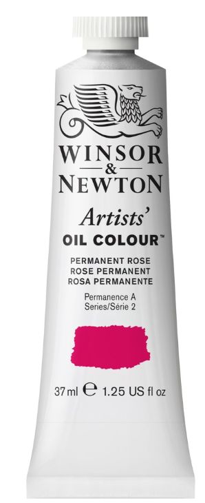 Windsor Artists Oil - 37ml - Permanent Rose
