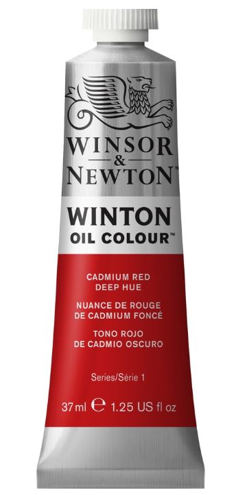 Windsor Winton Oil - 37ml - Cadmium Red Deep Hue
