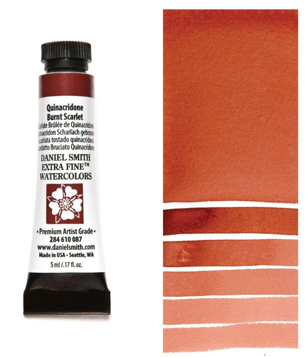 Daniel Smith 5ml - Quinacridone Burnt Scarlet