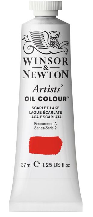 Windsor Artists Oil - 37ml - Scarlet Lake
