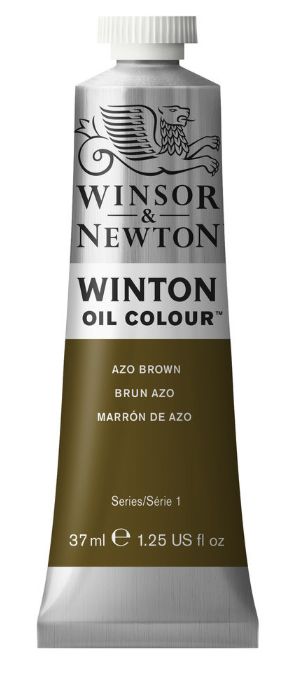 Windsor Winton Oil - 37ml - Azo Brown