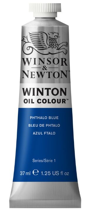 Windsor Winton Oil - 37ml - Phthalo Blue