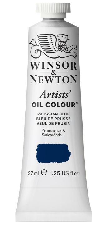 Windsor Artists Oil - 37ml - Prussian Blue