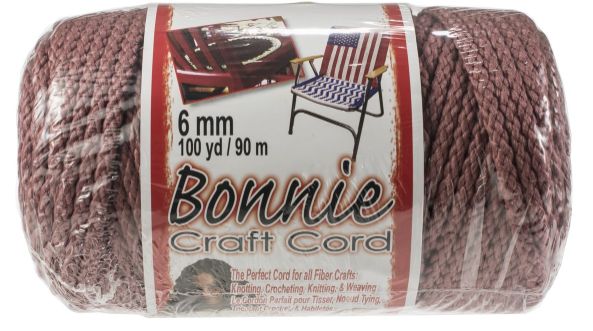 Bonnie Craft Cord - 6mm Rose 100yrd