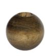 Wood Beads - Walnut - 32mm