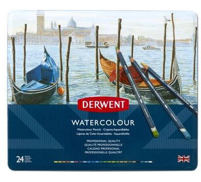 Derwent Watercolor Pencils 24pc