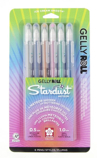 Gelly Roll Stardust Meteor Bold 6pk