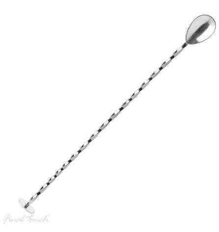 Final Touch Cocktail Mixing Spoon