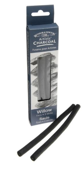 Windsor Artists Charcoal - Willow Thick 3pc