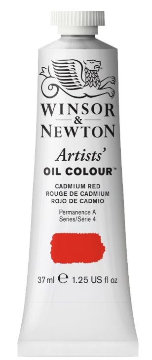 Windsor Artists Oil - 37ml - Cadmium Red