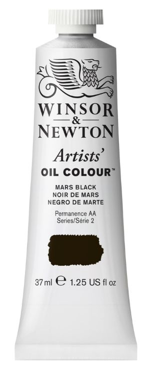Windsor Artists Oil - 37ml - Mars Black