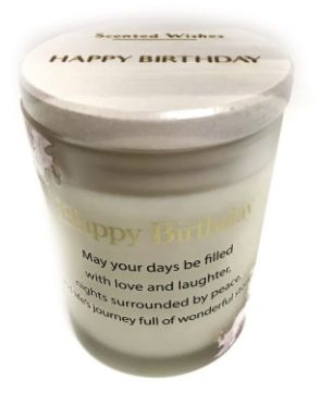 Scented Wishes Birthday Candle