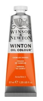 Windsor Winton Oil - 37ml - Cadmium Orange