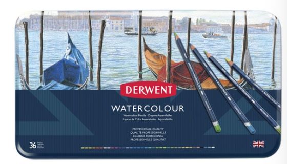 Derwent Watercolor Pencils 36pc